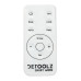 Aeroterma de perete Detoolz, 2KW, 2 trepte de putere, cu afisaj LED si termostat
