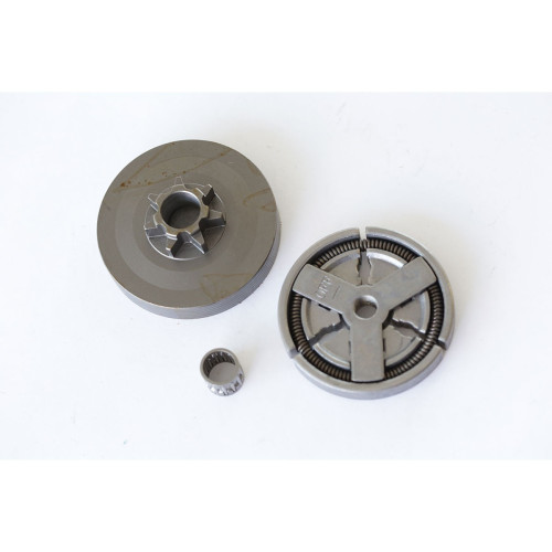 Ansamblu ambreiaj Micul Fermier cu pinion si tambur, pentru drujba 2T 52cc