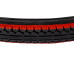 Anvelopa bicicleta 28x1.75", ETRTO 47-622, model M-1400, negru/rosu, profil Street