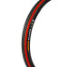 Anvelopa bicicleta 28x1.75", ETRTO 47-622, model M-1400, negru/rosu, profil Street