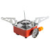 Aragaz camping Micul Fermier, putere termica 2.8 kW, aprindere piezo-electrica, compatibil rezerva gaz spray, 95*95mm