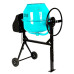 Betoniera Detoolz, capacitate 140 litri, putere 850W, coroana fonta, cu roti