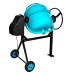 Betoniera Detoolz, capacitate 160 litri, putere 1000W, coroana fonta, cu roti