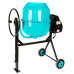 Betoniera Detoolz, capacitate 200 litri, putere 1200W, coroana fonta, cu roti