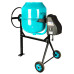 Betoniera Detoolz, capacitate 200 litri, putere 1200W, coroana fonta, cu roti