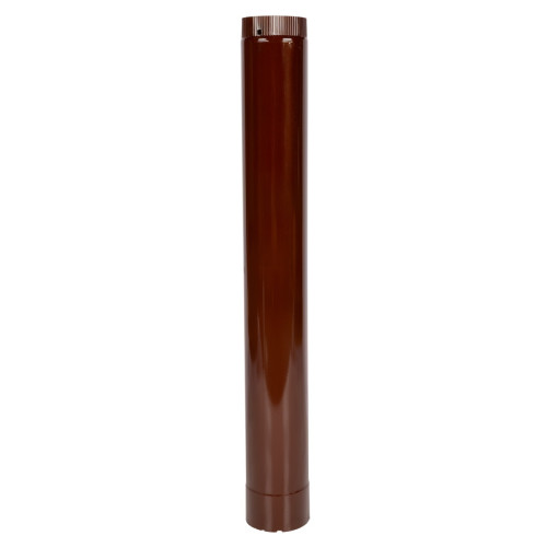 Burlan pentru soba pe lemne, 100cm, ø130mm Maro