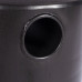 Burlan recuperator caldura, rotund, 130 mm, Gri mat