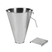 Con pentru sacrificare pasari 28x23.5x8cm zincat