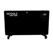 Convector electric 1000W/2000W, negru