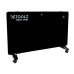 Convector electric 1000W/2000W, negru