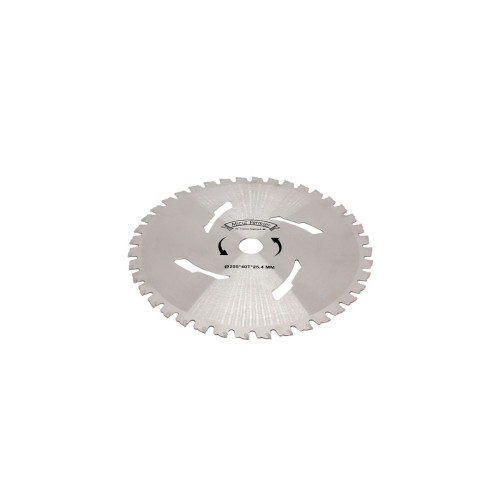 Disc motocoasa Micul Fermier, 40T, vidia, grosime 4mm, Ø255mm