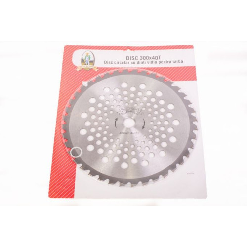 Disc motocoasa Micul Fermier, 40T Vidia Ø300mm