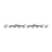 Lant drujba Detoolz, lungime 14'', pas 3/8'', grosime 1.3mm, 52 pinteni, 26 dinti, full chisel