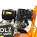 Masina de sapat santuri, Detoolz, 15 CP, 420 CC, benzina 4T, adancime maxima de 600 mm