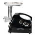 Masina de tocat carne, 1400W, 90Kg/h, neagra, cu 3 site