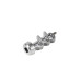 Masina tocat carne Micul Fermier 350W, capacitate 60kg/h, inox, 2 site incluse