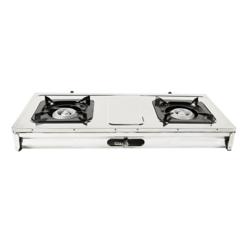 Mini aragaz portabil, Detoolz, 5.6kW, 2 ochiuri, Piezo