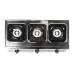 Mini aragaz portabil, Detoolz, 8.4kW, 3 ochiuri, Piezo