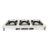Mini aragaz portabil, Detoolz, 8.4kW, 3 ochiuri, Piezo