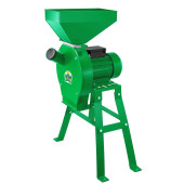 Moara de cereale Micul Fermier, 3.9KW, capacitate de productie 270Kg/h, cu suport si sac