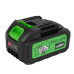 Motocoasa electrica Micul Fermier, 20V, 2 acumulatori 4Ah, 3 viteze, maner dublu, Brushless