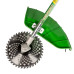 Motocoasa (Trimmer) electrica Micul Fermier 20V, 2 acumulatori 4Ah, maner simplu, motor fara perii