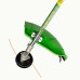 Motocoasa (Trimmer) electrica Micul Fermier 20V, 2 acumulatori 4Ah, maner simplu, motor fara perii