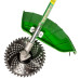 Motocoasa (Trimmer) electrica Micul Fermier 2x20V, 2 acumulatori 4Ah, maner dublu, motor fara perii