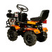 Motocultivator Ride-On Detoolz, 17CP, capacitate cilindrica 530 CC, motor 4 timpi, 4X4, 4 viteze, 2 cutii de viteze, pornire electrica