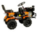 Motocultivator Ride-On Detoolz, 17CP, capacitate cilindrica 530 CC, motor 4 timpi, 4X4, 4 viteze, 2 cutii de viteze, pornire electrica