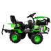 Motocultivator Ride-On Micul Fermier, 17CP, capacitate cilindrica 530 CC, motor 4 timpi, 4X4, 4 viteze, 2 cutii de viteze, pornire electrica, sistem hidraulic