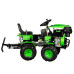 Motocultivator Ride-On Micul Fermier, 17CP, capacitate cilindrica 530 CC, motor 4 timpi, 4X4, 4 viteze, 2 cutii de viteze, pornire electrica, sistem hidraulic