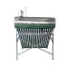 Panou solar nepresurizat Detoolz, capacitate 180 litri, inox, 18 tuburi