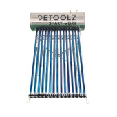 Panou solar presurizat Detoolz, capacitate 150 litri, inox, 15 tuburi