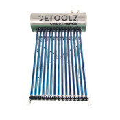 Panou solar presurizat Detoolz, capacitate 150 litri, inox, 15 tuburi