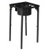 Pirostrie patrata Micul Fermier, putere termica 6kW, 1 arzator, inaltime ajustabila 72/42 cm