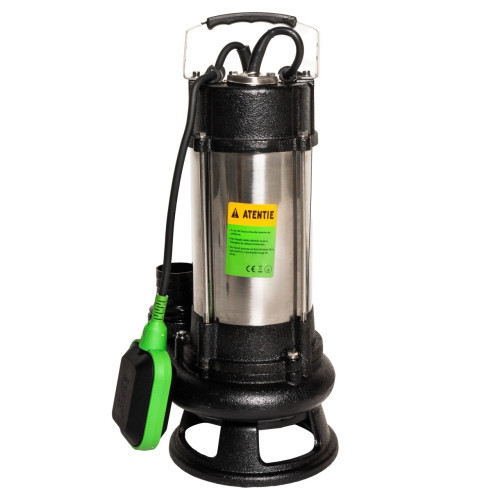 Pompa submersibila Micul Fermier 1.1 kW, 12000l/h, H13.5m cu tocator