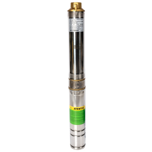 Pompa submersibila Micul Fermier, 1.1 kW, debit maxim 3900 l/h, inaltime maxima de pompare 51m, 8 turbine