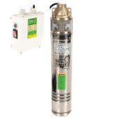 Pompa submersibila Micul Fermier, 1.3 kW, debit maxim 3000 l/h, inaltime maxima de pompare 60m, 1 turbina