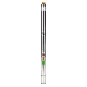 Pompa submersibila Micul Fermier, diametru 3", 0.75 kW, debit maxim 3600 l/h, inaltime maxima de pompare 110m, 24 turbine