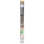 Pompa submersibila Micul Fermier, diametru 3.5", 0.75 kW, debit maxim 4500 l/h, inaltime maxima de pompare 87m, 13 turbine