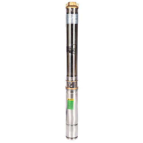 Pompa submersibila Micul Fermier, diametru 3.5", 0.75 kW, debit maxim 4500 l/h, inaltime maxima de pompare 87m, 13 turbine