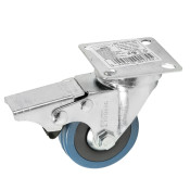 Roata pivotanta Detoolz, cauciuc+PP 50x17mm CF G01