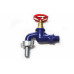 Robinet fonta albastra 1/2"