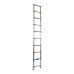 Scara telescopica Detoolz, inaltime maxima 2.9m, 10 trepte, greutate maxima suportata 150 kg