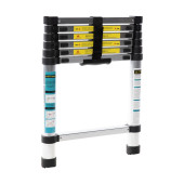 Scara telescopica Detoolz, inaltime maxima 2m, 7 trepte, greutate maxima suportata 150 kg