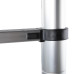 Scara telescopica dubla Detoolz, inaltime maxima 4.4m, 14 trepte, greutate maxima suportata 150 kg
