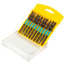 Set 10 biti impact dubli PH2 65mm Cr-V MAGNET, Detoolz