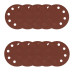 Set 10 hartie abraziva P150 8gauri 180mm