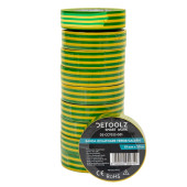 Set 10buc banda izolatoare Detoolz 19mm*20m VE/GA G01